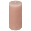 CANDELA ROTONDA OLIA ROSA CHIARO D 6.8 X H 14CM: vendita online CANDELA ROTONDA OLIA ROSA CHIARO D 6.8 X H 14CM in offerta