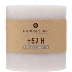 CANDELA ROTONDA OLIA TORTORA D 10 X H 10CM: vendita online CANDELA ROTONDA OLIA TORTORA D 10 X H 10CM in offerta