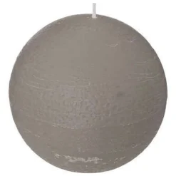 CANDELA A SFERA OLIA GRIGIO SCURO D 10CM: vendita online CANDELA A SFERA OLIA GRIGIO SCURO D 10CM in offerta