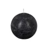 CANDELA A SFERA OLIA NERA D 10CM: vendita online CANDELA A SFERA OLIA NERA D 10CM in offerta