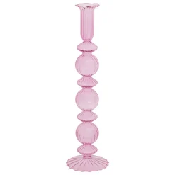 CANDELABRO PILA IN VETRO DIAM. 7.8 H. 30.5CM ASSORTITO : vendita online CANDELABRO PILA IN VETRO DIAM. 7.8 H. 30.5CM ASSORTITO in offerta