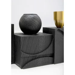 CANDELABRO VISTA NERO 40.5X8.5 H 12CM: vendita online CANDELABRO VISTA NERO 40.5X8.5 H 12CM in offerta