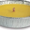 CANDELA CITRONELLA MOON ALLUMINIO D 14CM : vendita online CANDELA CITRONELLA MOON ALLUMINIO D 14CM in offerta