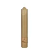 CANDELA DA CERA ORO D 5 H 30CM: vendita online CANDELA DA CERA ORO D 5 H 30CM in offerta