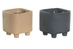 CANDELA IN CEMENTO 9X9X9CM 120GR ASSORTITO: vendita online CANDELA IN CEMENTO 9X9X9CM 120GR ASSORTITO in offerta