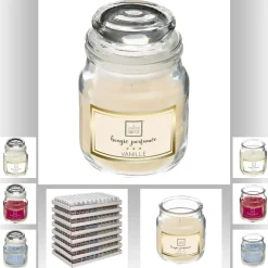 CANDELA IN VETRO D5,5 H9CM: vendita online CANDELA IN VETRO D5,5 H9CM in offerta