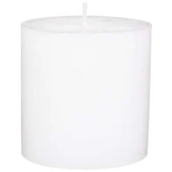 CANDELA ROTONDA OLIA DIAM. 6.7 H 7CM BIANCA: vendita online CANDELA ROTONDA OLIA DIAM. 6.7 H 7CM BIANCA in offerta