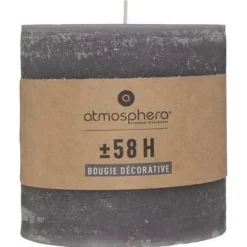 CANDELA ROTONDA OLIA GRIGIO SCURO D 10 X H 10CM: vendita online CANDELA ROTONDA OLIA GRIGIO SCURO D 10 X H 10CM in offerta