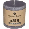 CANDELA ROTONDA OLIA GRIGIO SCURO D 6.7X H 7CM: vendita online CANDELA ROTONDA OLIA GRIGIO SCURO D 6.7X H 7CM in offerta