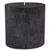 CANDELA ROTONDA OLIA NERA D 10 X H 10CM: vendita online CANDELA ROTONDA OLIA NERA D 10 X H 10CM in offerta