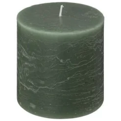 CANDELA ROTONDA OLIA VERDE EUCALIPTO D 10 X H 10CM: vendita online CANDELA ROTONDA OLIA VERDE EUCALIPTO D 10 X H 10CM in offerta