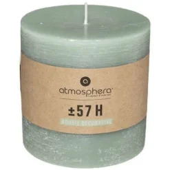 CANDELA ROTONDA OLIA VERDE EUCALIPTO D 10 X H 10CM: vendita online CANDELA ROTONDA OLIA VERDE EUCALIPTO D 10 X H 10CM in offerta