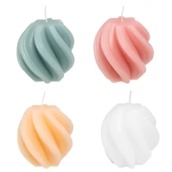 CANDELA TWIST WILD DIAM. 12CM ASSORTITA: vendita online CANDELA TWIST WILD DIAM. 12CM ASSORTITA in offerta
