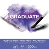 CANSON - ALBUM GRADUATE PER TECNICHE MISTE A4 20 FOGLI: vendita online CANSON - ALBUM GRADUATE PER TECNICHE MISTE A4 20 FOGLI in offerta
