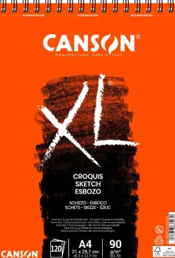 CANSON - ALBUM SPIRALATO XL SKETCH A4 20 FOGLI : vendita online CANSON - ALBUM SPIRALATO XL SKETCH A4 20 FOGLI in offerta