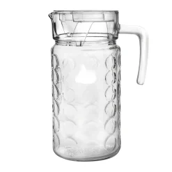 CARAFFA SOPHIA IN VETRO CON COPERCHIO 1.5LT