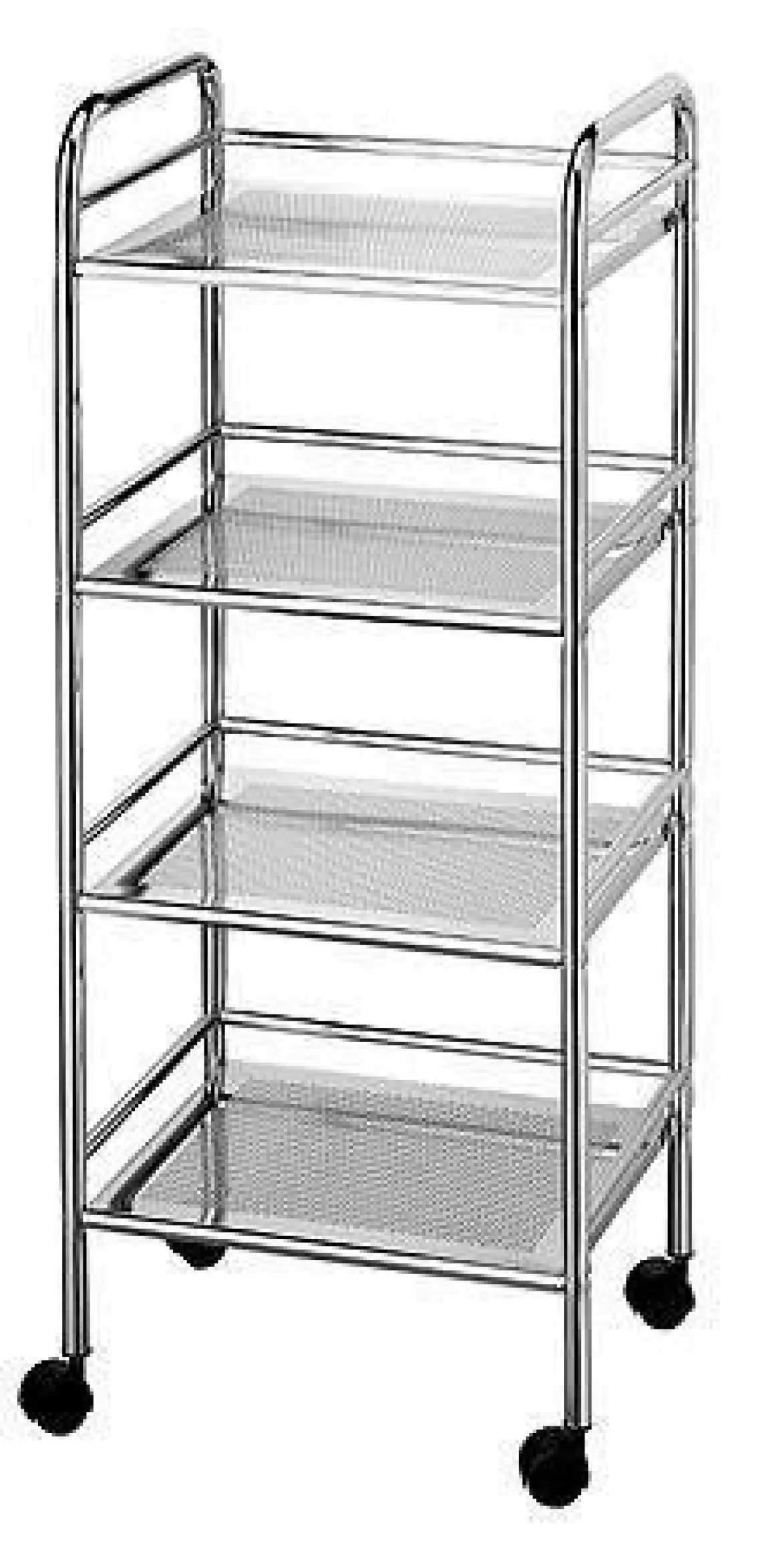 CARRELLO CROMO 4 RIPIANI