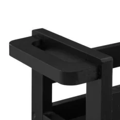 CARRELLO DA CUCINA RAOUL IN MDF 40X15 H.75CM NERO