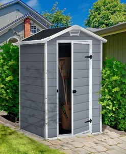 CASETTA MANOR CM 129X103 H. 196 GRIGIO CHIARO E BIANCO