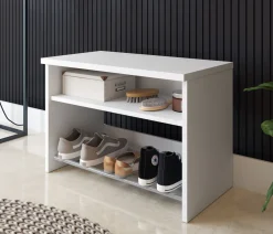 CASSAPANCA ANJA IN LAMINATO BIANCO: vendita online CASSAPANCA ANJA IN LAMINATO BIANCO in offerta