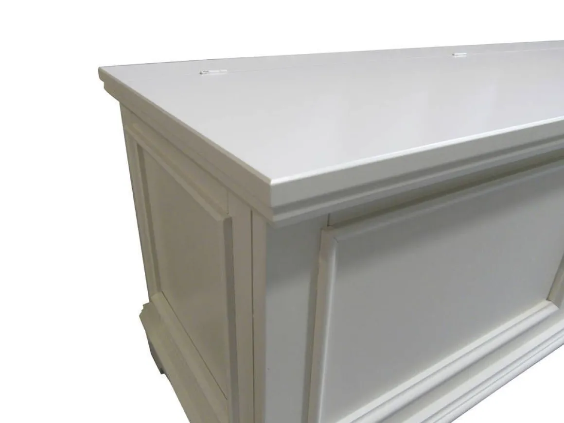 CASSAPANCA CM 120X44 H. 51 BIANCA: vendita online CASSAPANCA CM 120X44 H. 51 BIANCA in offerta