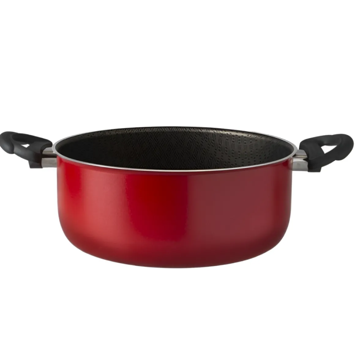 CASSERUOLA 2 MANICI LINEA ADRIATICA ROSSA DIAM. 24CM