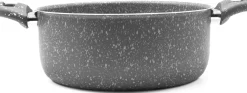 CASSERUOLA 2 MANICI LINEA PIETRA RARA DIAM. 20CM