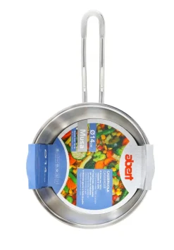 CASSERUOLA 1 MANICO IN ACCIAIO INOX 18/10 LINEA MUSA DIAM. 14CM