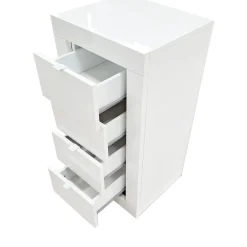 CASSETTIERA BASIC CM 41.5X35 H.78 BIANCO LUCIDO: vendita online CASSETTIERA BASIC CM 41.5X35 H.78 BIANCO LUCIDO in offerta