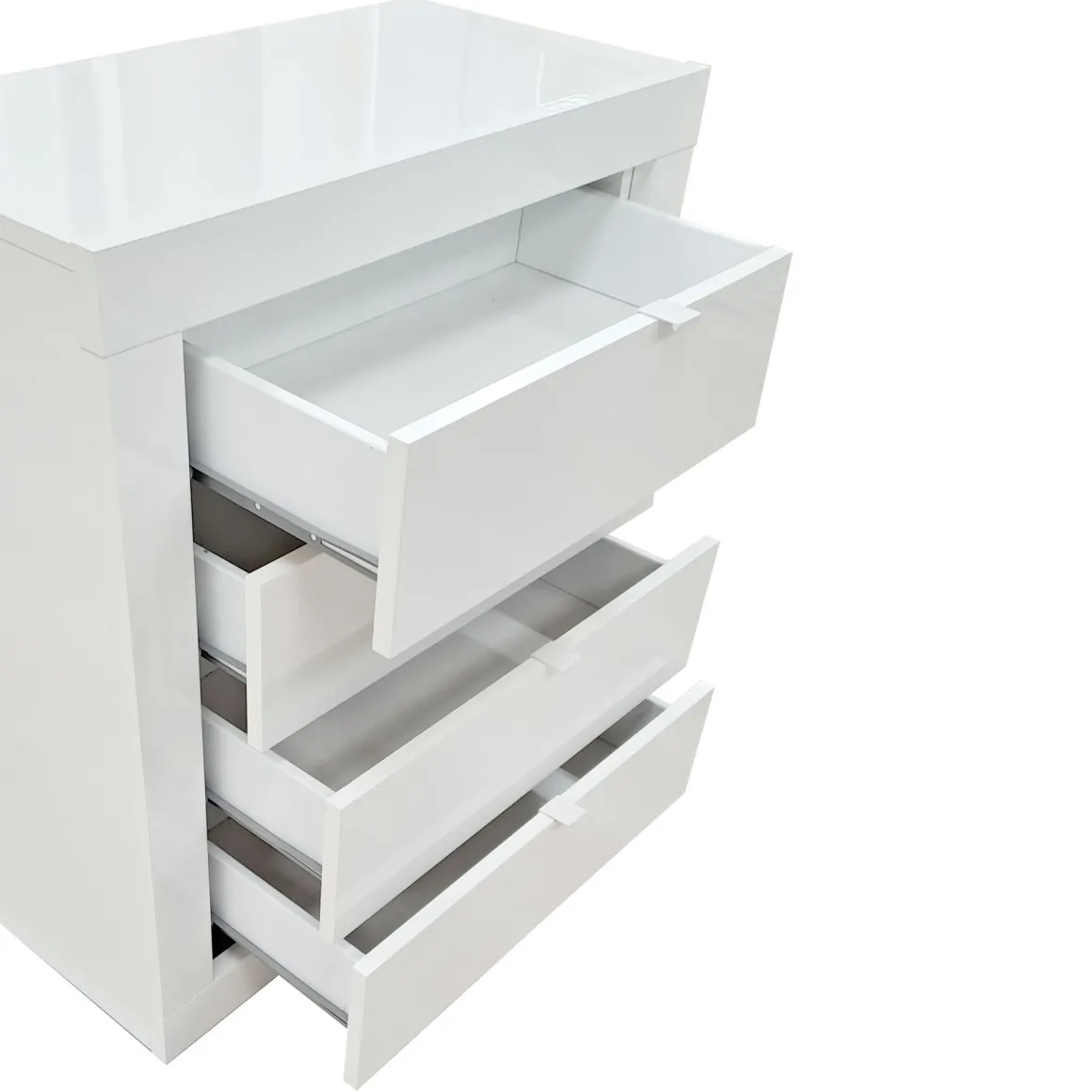 CASSETTIERA BASIC CM 70X35 H. 78 BIANCO LUCIDO: vendita online CASSETTIERA BASIC CM 70X35 H. 78 BIANCO LUCIDO in offerta