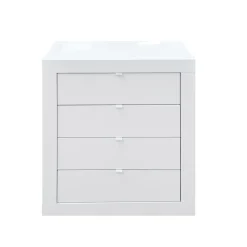 CASSETTIERA BASIC CM 70X35 H. 78 BIANCO LUCIDO: vendita online CASSETTIERA BASIC CM 70X35 H. 78 BIANCO LUCIDO in offerta