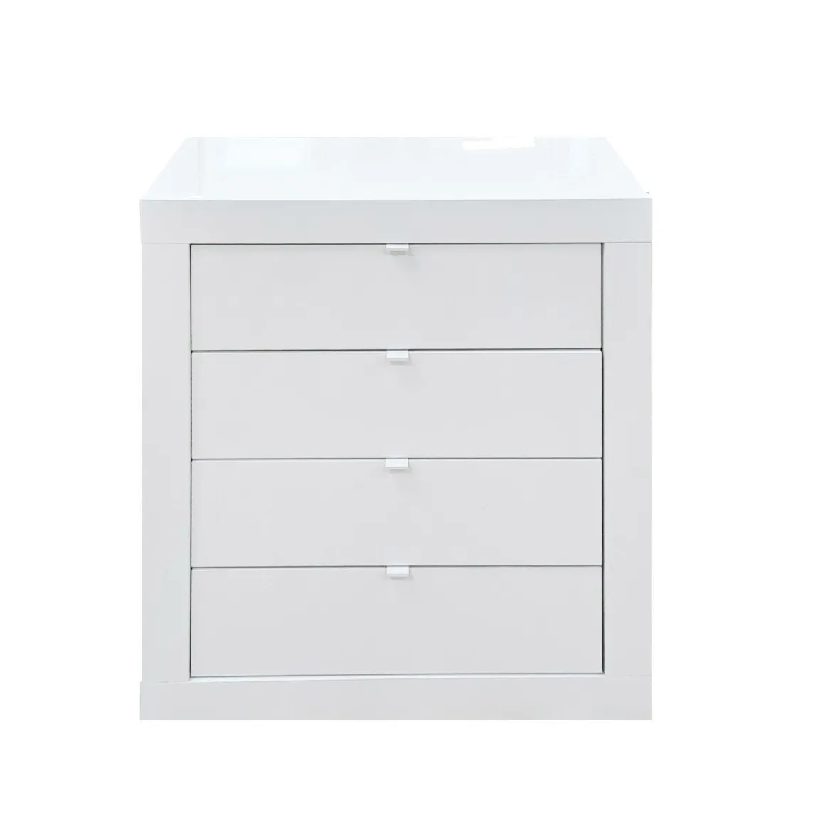 CASSETTIERA BASIC CM 70X35 H. 78 BIANCO LUCIDO: vendita online CASSETTIERA BASIC CM 70X35 H. 78 BIANCO LUCIDO in offerta