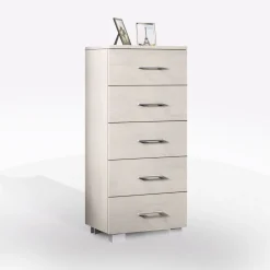 CASSETTIERA CM 42X44 H.103 OLMO BIANCO : vendita online CASSETTIERA CM 42X44 H.103 OLMO BIANCO in offerta