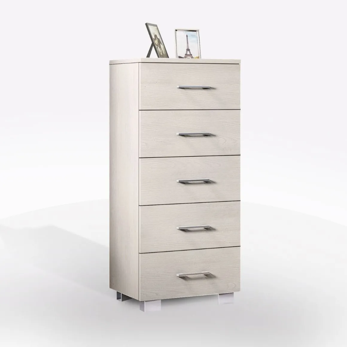 CASSETTIERA CM 42X44 H.103 OLMO BIANCO : vendita online CASSETTIERA CM 42X44 H.103 OLMO BIANCO in offerta