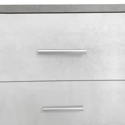 Cassettiera Colore Cemento e Ossido Bianco: migliore Cassettiera
