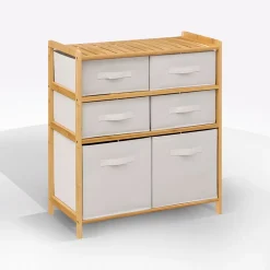 CASSETTIERA DOPPIA TIDY CON 6 CASSETTI 66X33 H 78.5CM: vendita online CASSETTIERA DOPPIA TIDY CON 6 CASSETTI 66X33 H 78.5CM in offerta