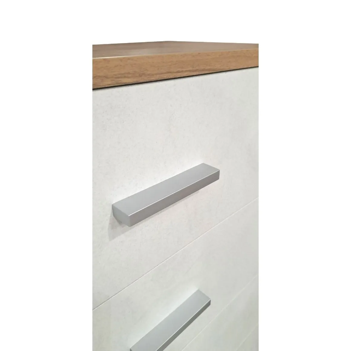 CASSETTIERA MOD. QUADRANTE CM 70X41 H.124 NOCE STELVIO E OSSIDO BIANCO : vendita online CASSETTIERA MOD. QUADRANTE CM 70X41 H.124 NOCE STELVIO E OSSIDO BIANCO in offerta