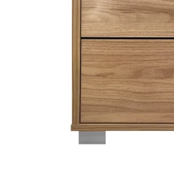 CASSETTIERA MOD. QUADRANTE CM 70X41 H. 112 NOCE STELVIO: vendita online CASSETTIERA MOD. QUADRANTE CM 70X41 H. 112 NOCE STELVIO in offerta