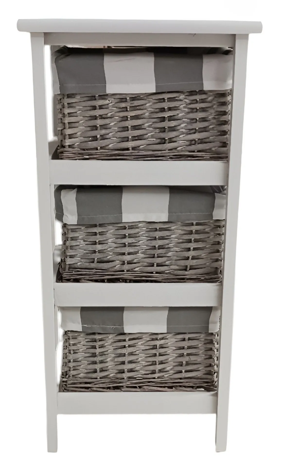CASSETTIERA MULTIUSO IN LEGNO MASSELLO CM 30X30 H.58 BIANCO: vendita online CASSETTIERA MULTIUSO IN LEGNO MASSELLO CM 30X30 H.58 BIANCO in offerta