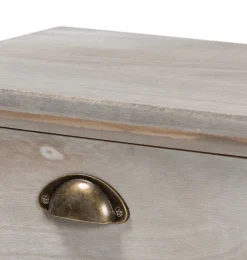 CASSETTIERA MULTIUSO IN LEGNO MASSELLO CM 40X29 H.80 BIANCO: vendita online CASSETTIERA MULTIUSO IN LEGNO MASSELLO CM 40X29 H.80 BIANCO in offerta