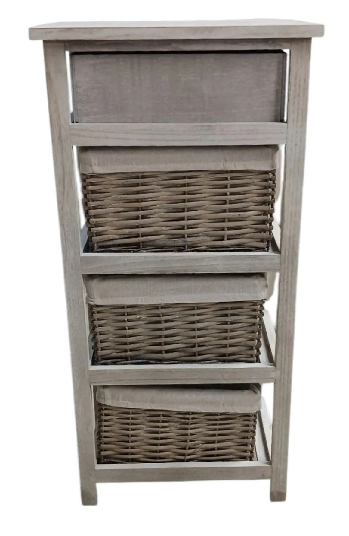 CASSETTIERA MULTIUSO IN LEGNO MASSELLO CM 40X29 H.80 BIANCO: vendita online CASSETTIERA MULTIUSO IN LEGNO MASSELLO CM 40X29 H.80 BIANCO in offerta