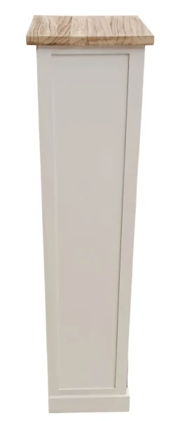 CASSETTIERA MULTIUSO IN LEGNO MASSELLO CM 30X24 H.95 BIANCO E MULTICOLORE: vendita online CASSETTIERA MULTIUSO IN LEGNO MASSELLO CM 30X24 H.95 BIANCO E MULTICOLORE in offerta
