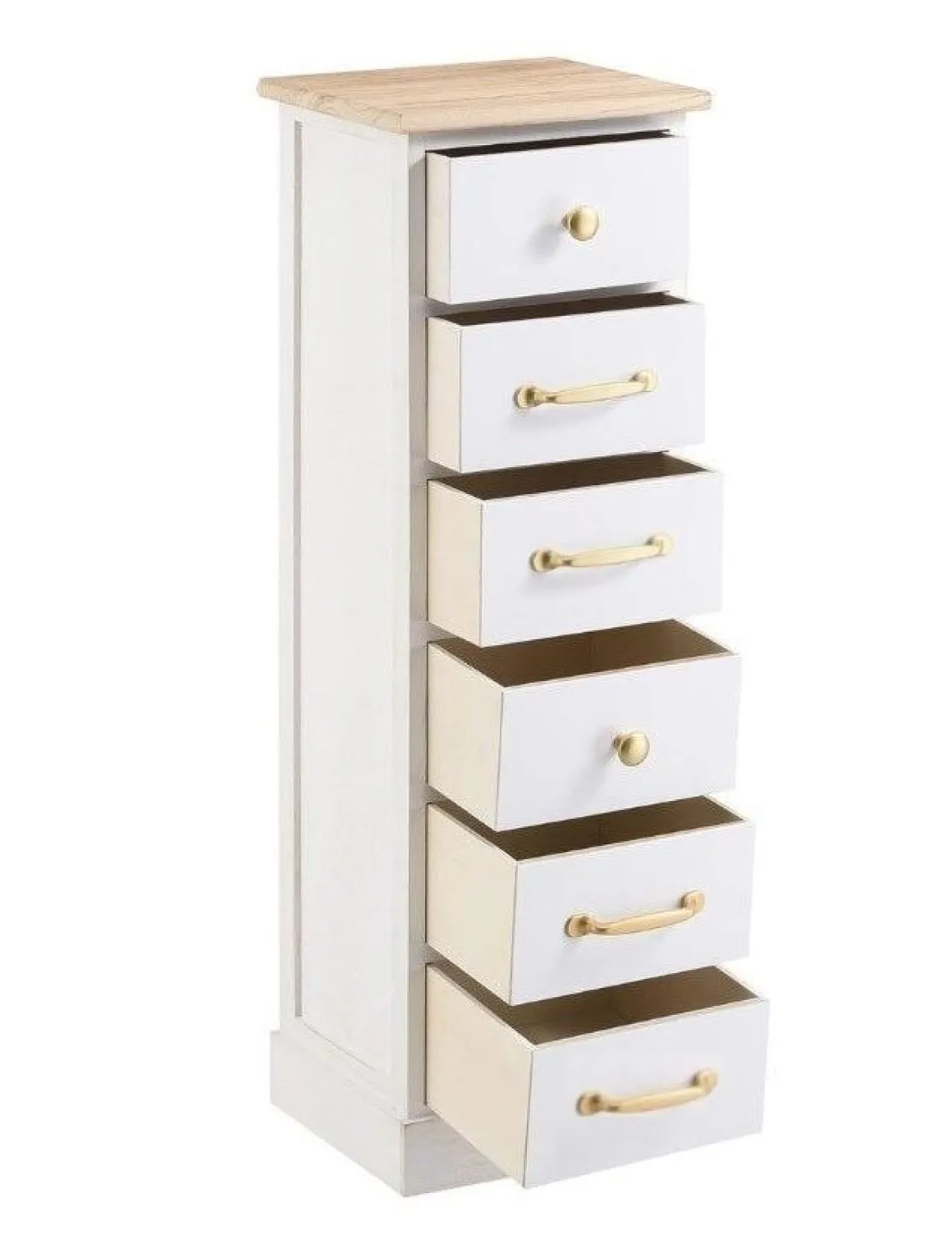 CASSETTIERA MULTIUSO IN LEGNO MASSELLO CM 30X24 H.95 BIANCO: vendita online CASSETTIERA MULTIUSO IN LEGNO MASSELLO CM 30X24 H.95 BIANCO in offerta
