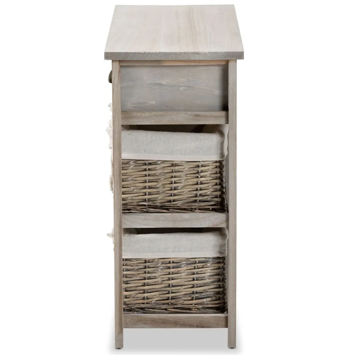 CASSETTIERA MULTIUSO IN LEGNO MASSELLO CM 74X29 H.65.5 CEMENTO : vendita online CASSETTIERA MULTIUSO IN LEGNO MASSELLO CM 74X29 H.65.5 CEMENTO in offerta