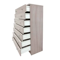 Cassettiera Multiuso in Olmo con 7 Cassetti