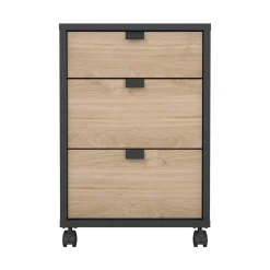 CASSETTIERA SIGN CM 40.8X48.2 H.60.8 GRIGIO OPACO E JACKSON HICHORY: vendita online CASSETTIERA SIGN CM 40.8X48.2 H.60.8 GRIGIO OPACO E JACKSON HICHORY in offerta