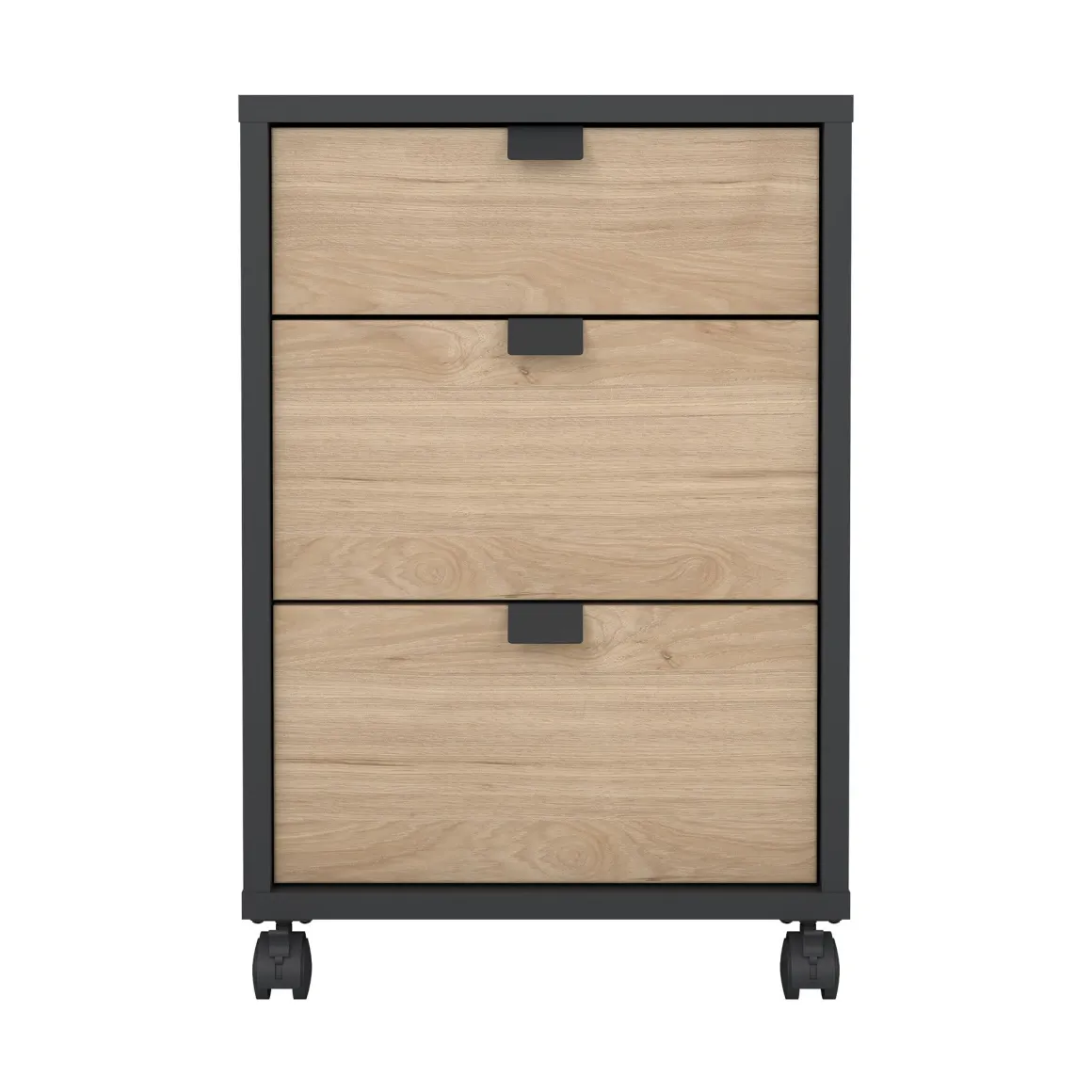 CASSETTIERA SIGN CM 40.8X48.2 H.60.8 GRIGIO OPACO E JACKSON HICHORY: vendita online CASSETTIERA SIGN CM 40.8X48.2 H.60.8 GRIGIO OPACO E JACKSON HICHORY in offerta