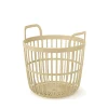 CESTO ZOE CREMA 36.4X36.4X35.9CM: vendita online CESTO ZOE CREMA 36.4X36.4X35.9CM in offerta