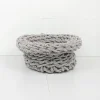 CESTO SOFT IN POLIPROPILENE ANNODATO A MANO DIAM. 44CM GRIGIO: vendita online CESTO SOFT IN POLIPROPILENE ANNODATO A MANO DIAM. 44CM GRIGIO in offerta