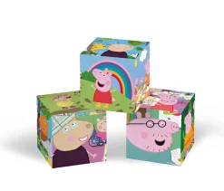 CLEMENTONI 12 CUBI - PUZZLE PEPPA PIG: vendita online CLEMENTONI 12 CUBI - PUZZLE PEPPA PIG in offerta